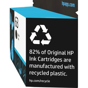 HP 63 BLACK INK CARTRIDGE