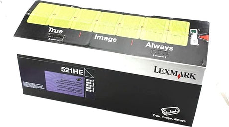 Lexmark 52D1H0E - Black High Yield Toner Cartridge, Prints Up to 25,000 Pages