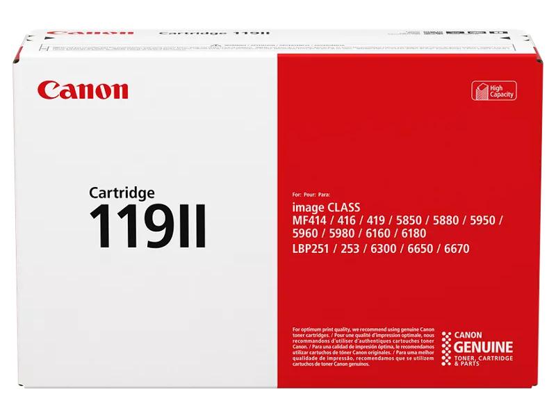 Canon 119 - Black Toner - For Canon Imageclass Mf5850dn, Mf5880dn, Mf5950d