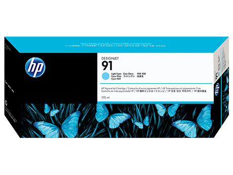 HP 91 CYAN 775ML INK CARTRIDGE