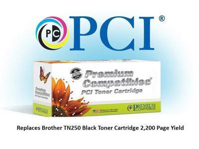 PCI Brand Compatible Brother TN-250 Toner 2.2K Yield